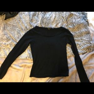 BCBGMaxeria long sleeve fitted sweater